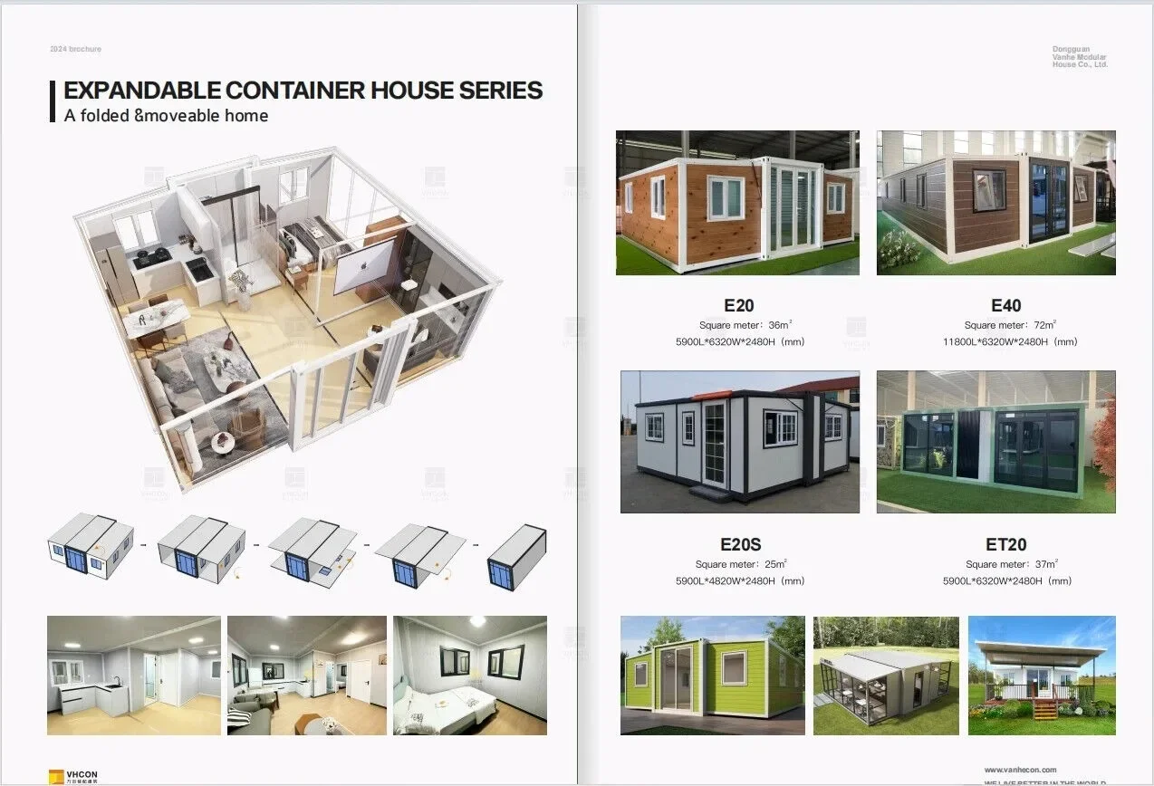 Sustainable Living Homes - Casa Personalizada Pré-fabricada, Dobrável, Expansível, Tipo
