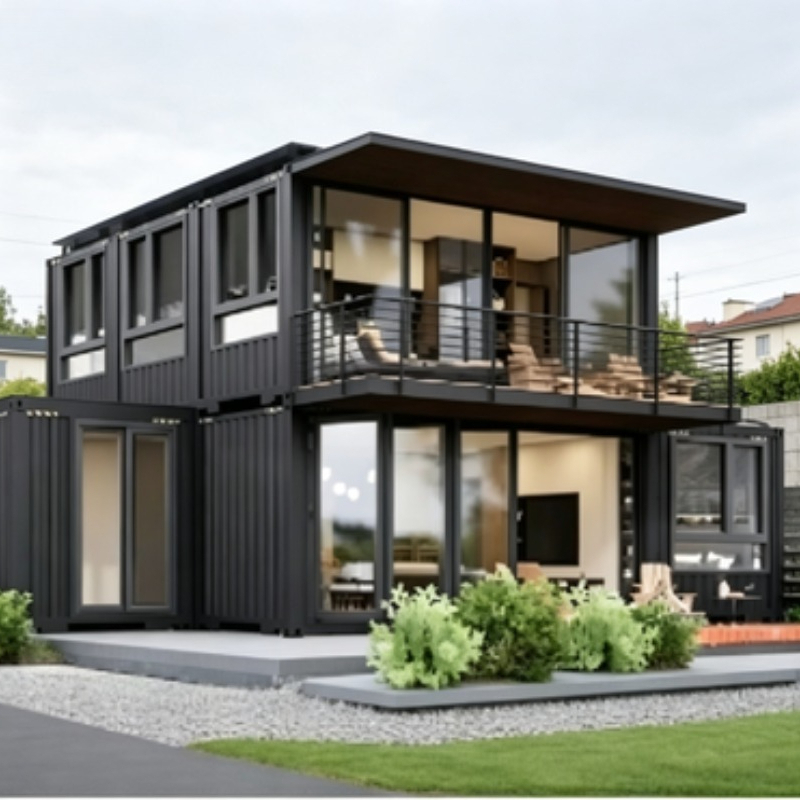 Sustainable Living Homes - Casa Container Inteligente Verde, Ecológica, Eficiente