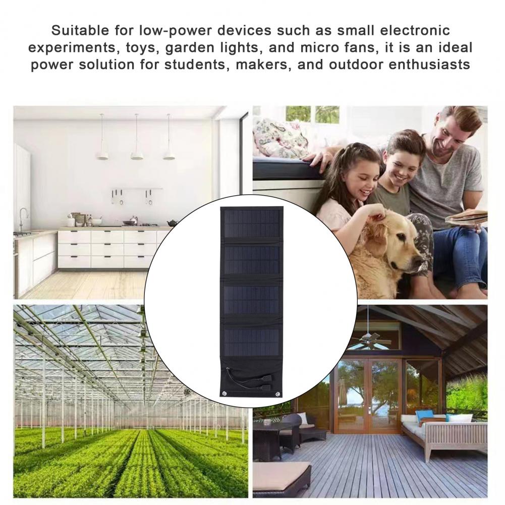 Solar Charger Panel Foldable - Painel Solar Leve e Dobrável, Carregador