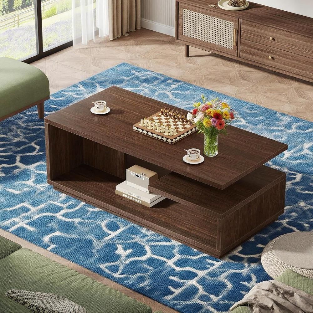 Sustainable Living Design - Mesa de Café Moderna e Durável