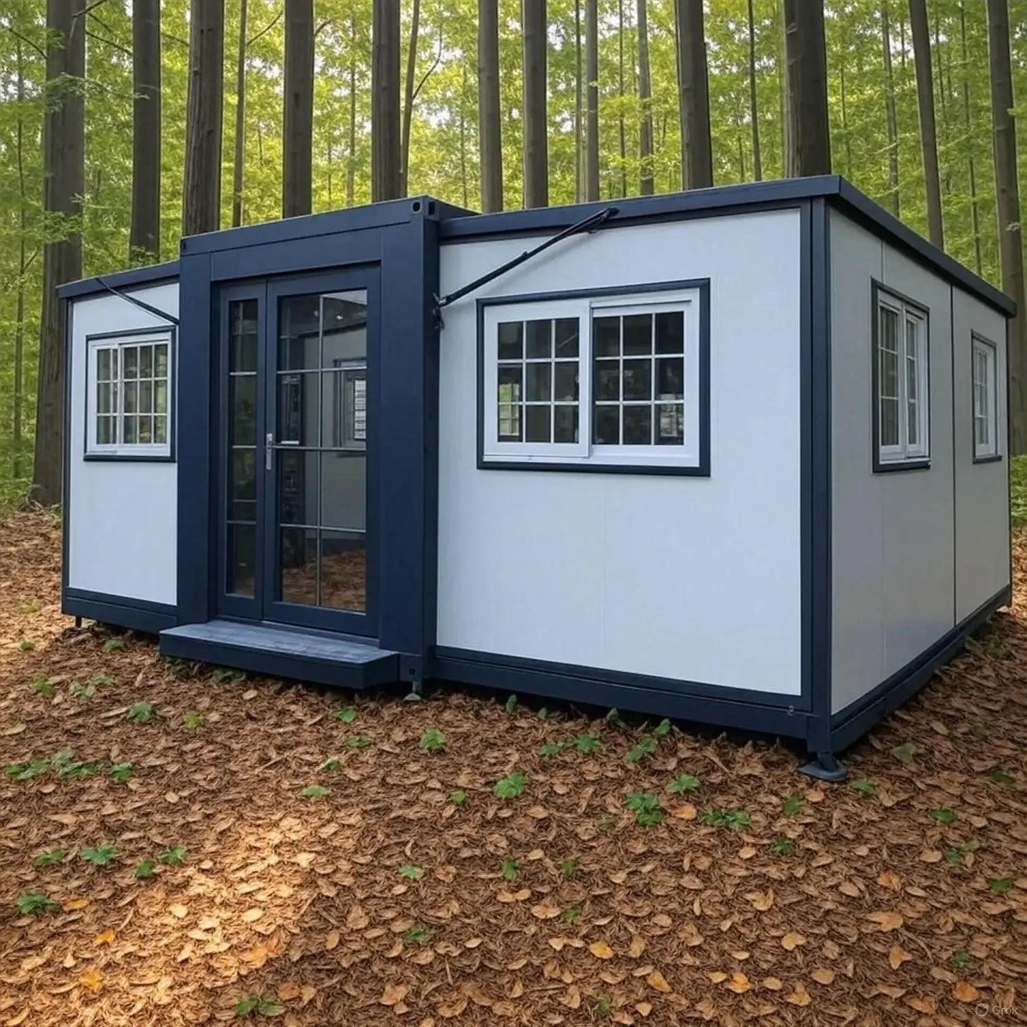 Sustainable Living Homes - Casa Container Moderna de 20 pés,
