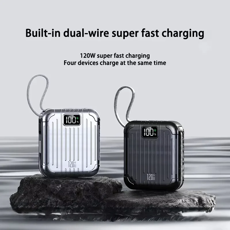 50000mAh Mini Compact Convenie - Solar Charger Panel Foldable avaliação e preço