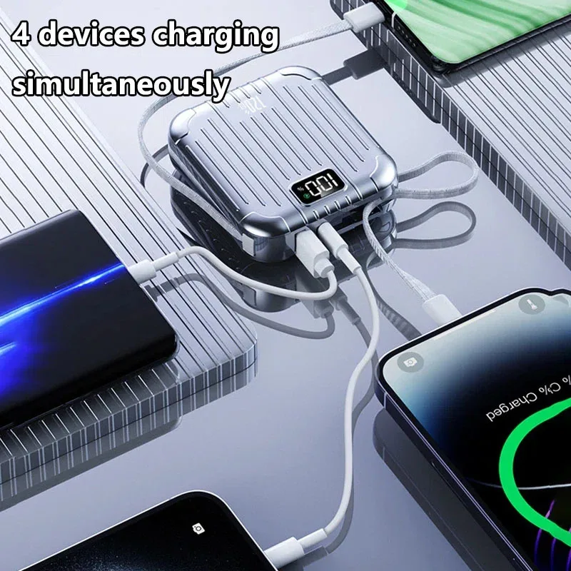 50000mAh Mini Compact Convenie - Solar Charger Panel Foldable avaliação e preço