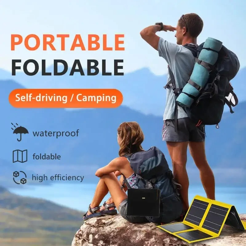 Carregador Solar Portátil Dobr - Solar Charger Panel Foldable avaliação e preço