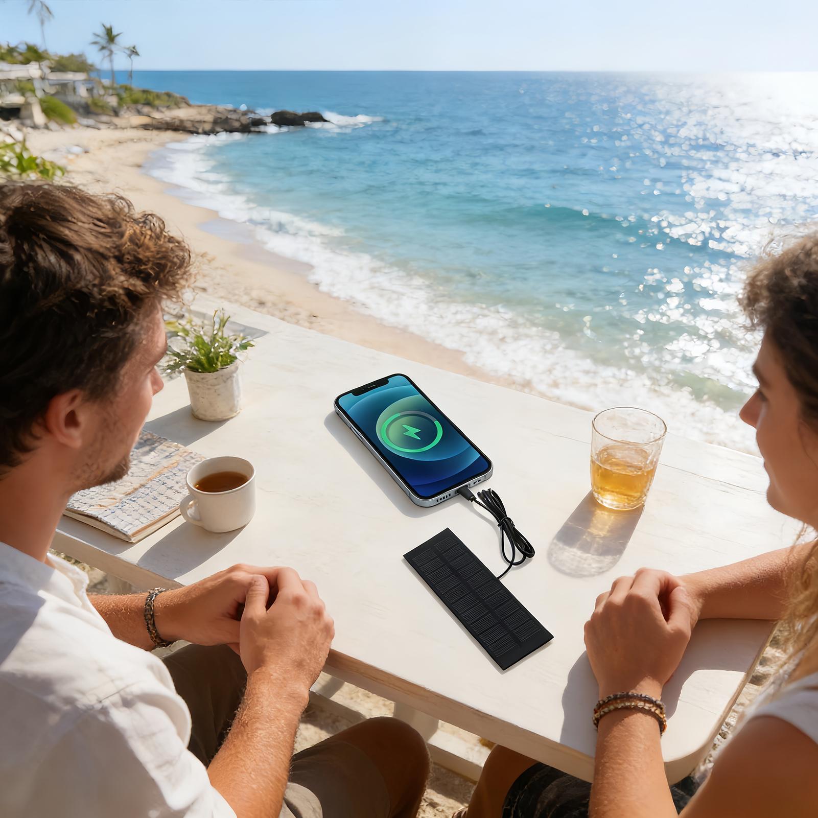 Carregador Solar 5W 5V com Saí - Solar Charger Panel Foldable avaliação e preço